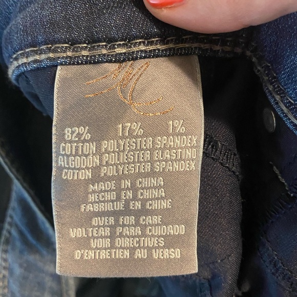 Melissa McCarthy Seven7 Women's Blue Boot Cut Jeans - Picture 5 of 8